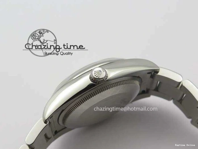 0120 Oyster Perpetual 34mm Ladies 114300 1:1 Best Edition Champagne Dial On SS Bracelet A FlexibleFit 3804